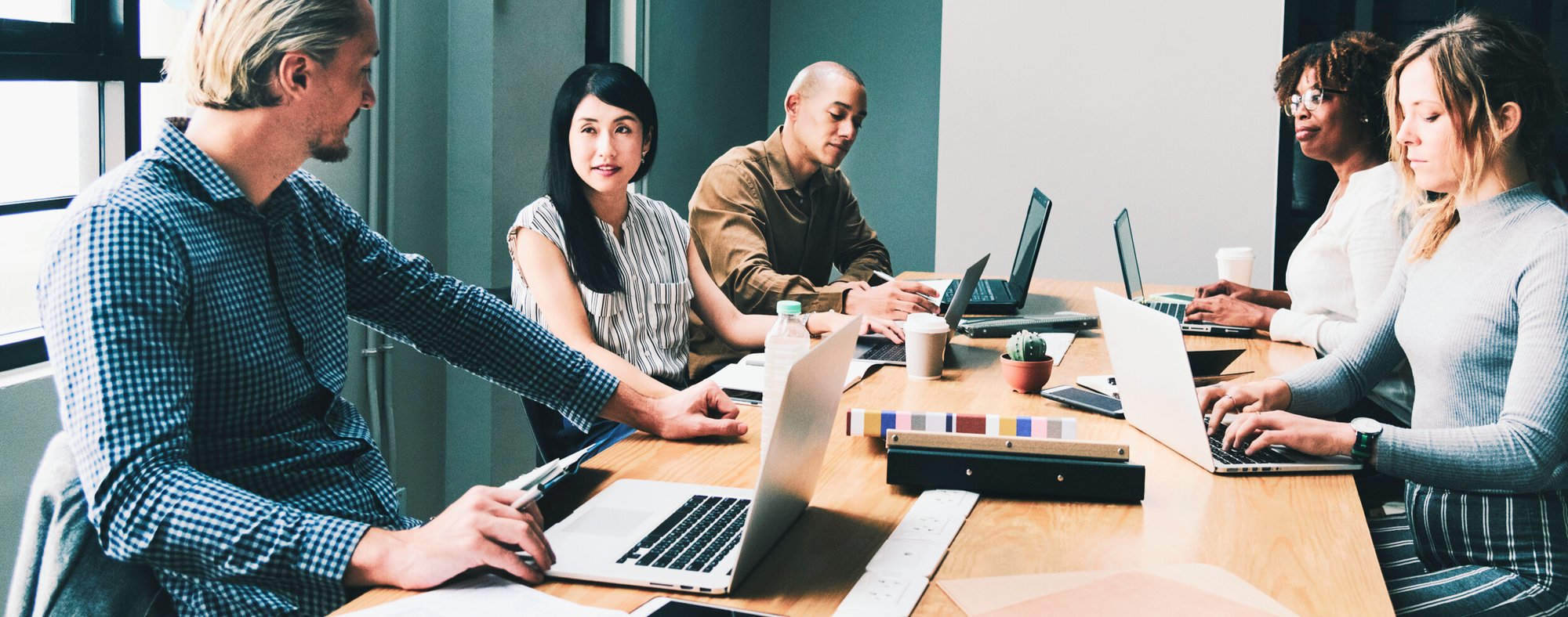 Diverse People Working at an Office - Edited