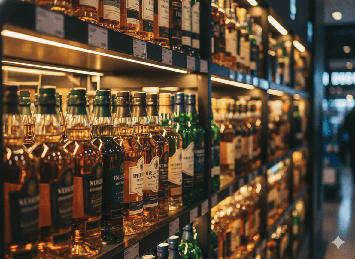 Some things remain unchanged — alcohol, tobacco, and gold bars each carry their own specific rules.