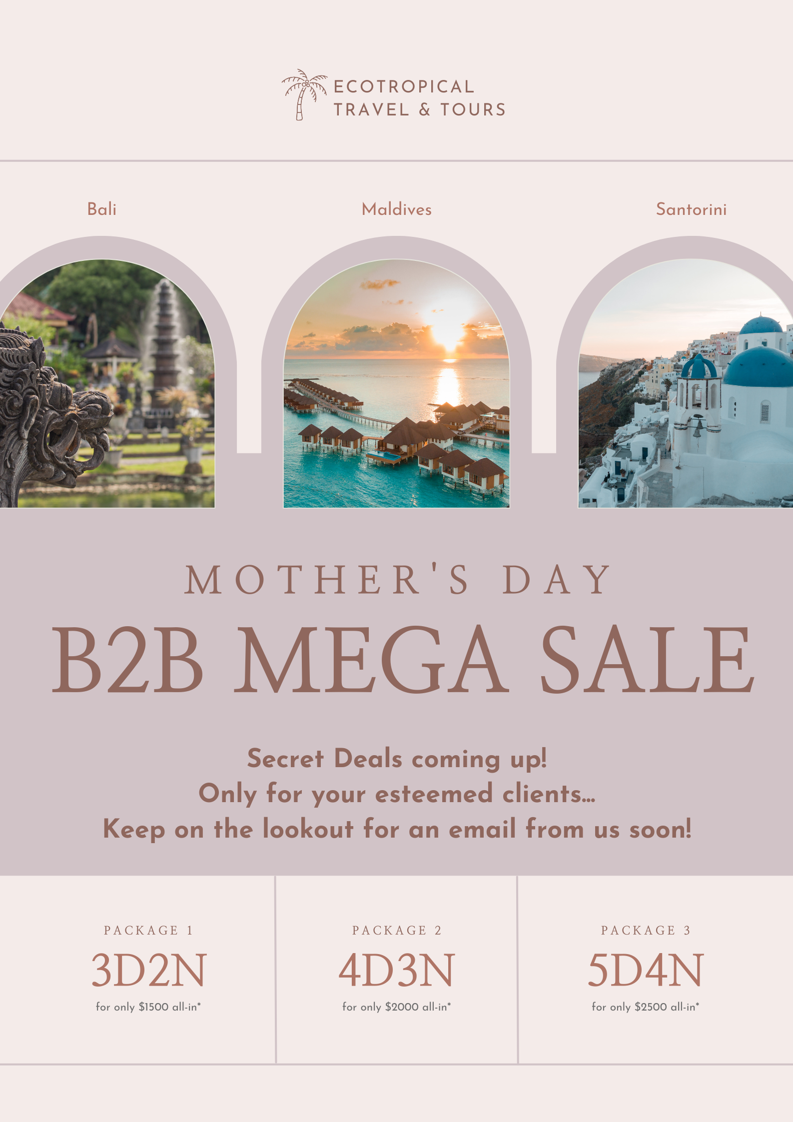 Beige Khaki Tan Modern Feminine Business Mothers Day Poster Beige Khaki Tan Modern Feminine Business Mothers Day Poster